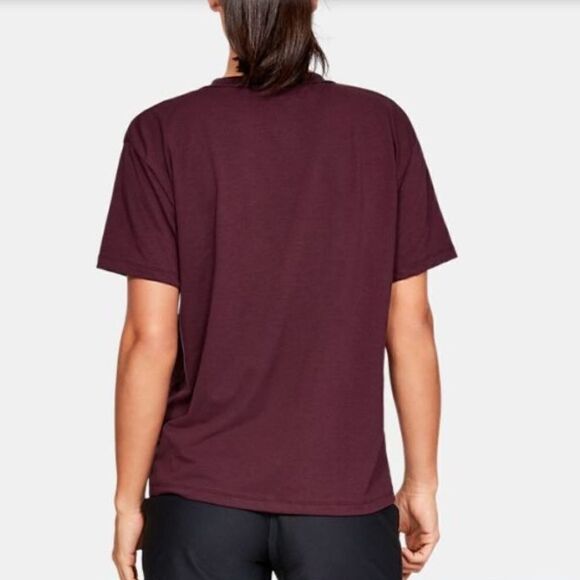 WOMEN’S UNDER ARMOUR GIRLFRIEND PROJECT ROCK TEE TSHIRT “RESPECT” SIZE SMALL - Picture 3 of 4